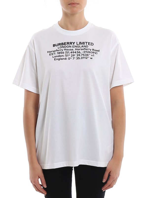The Best Shops BURBERRY: t-shirts - Carrick T-shirt